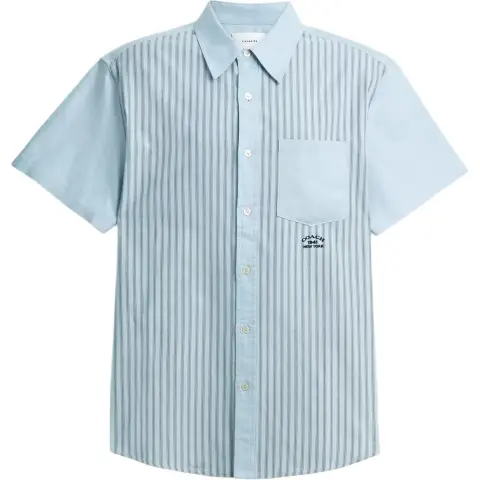 COACH Shirts Men's Blue Moderate Other