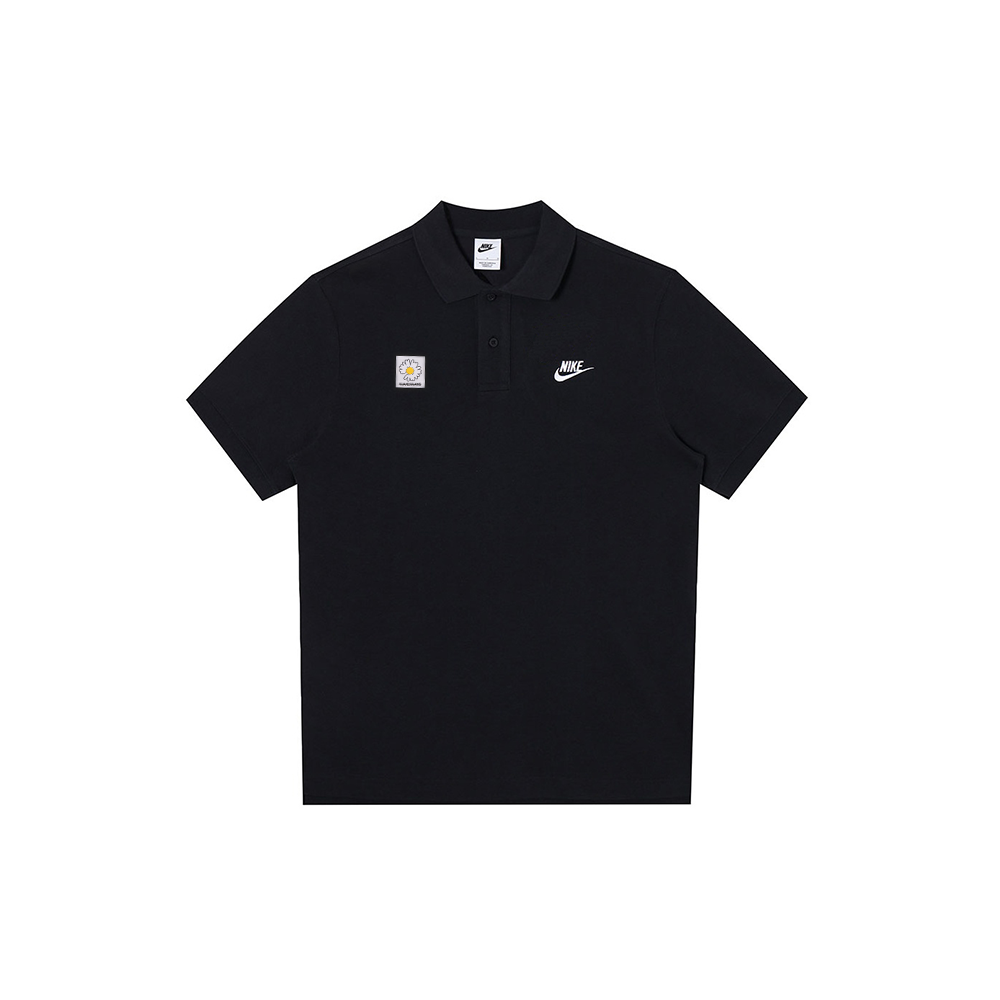 Nike, uniform, amber fresh sports black polo for men and women, custom-made, with short sleeve