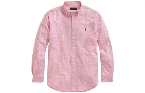 Polo Ralph Lauren Shirt Classic Version Men's Pink