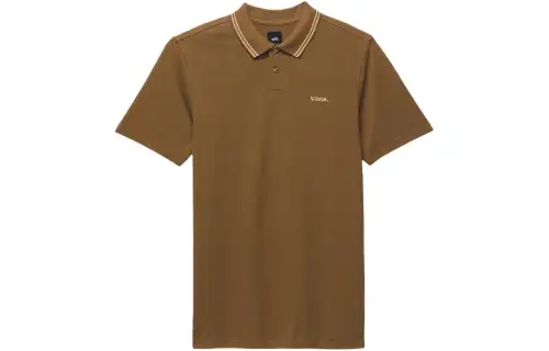 Vans Polo Shirts Men's Brown Polo Collar Moderate Other