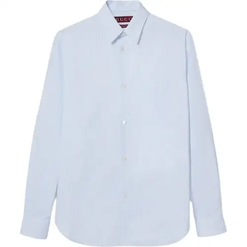 GUCCI Striped Poplin Shirt