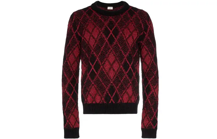 SAINT LAURENT Sweater Men's Red