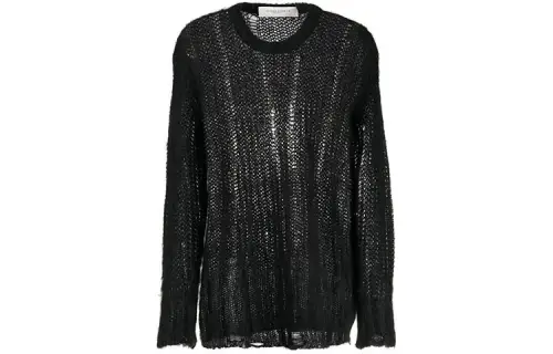 Golden Goose Sweaters Men's Black Crew Neck Moderate