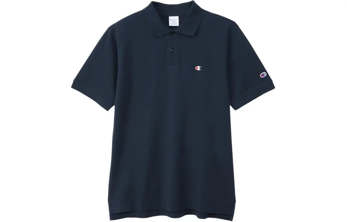 Champion SS24 Polo Shirt Men's Marine Blue