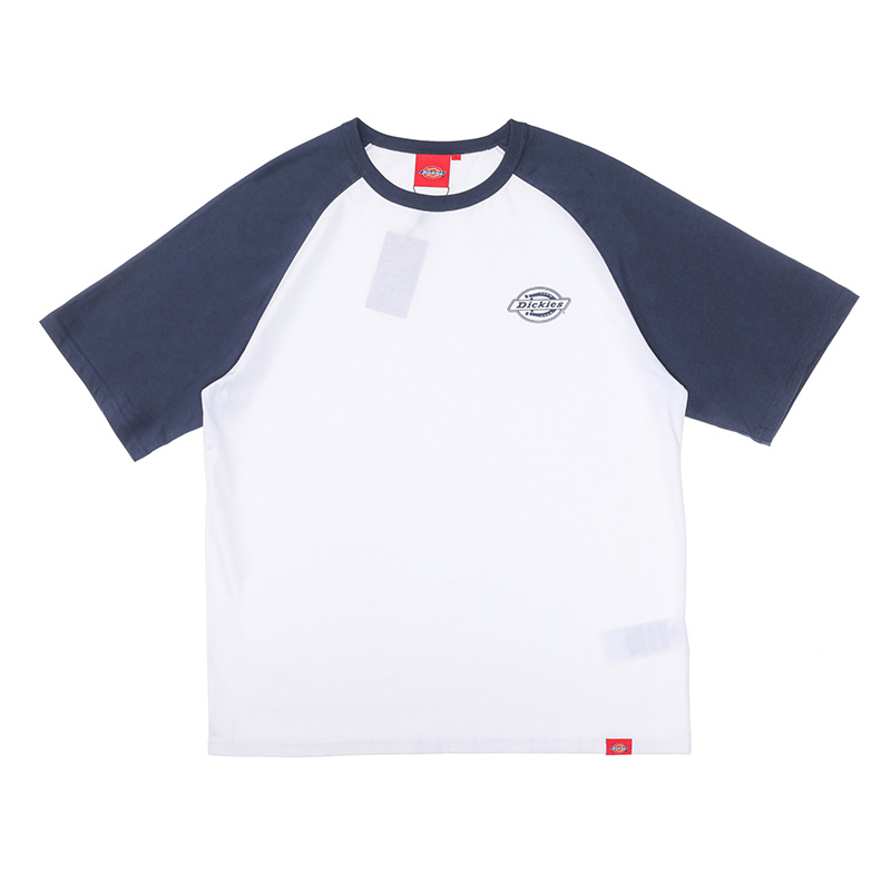 Мужская футболка Dickies dickies logoT (черно-белая)