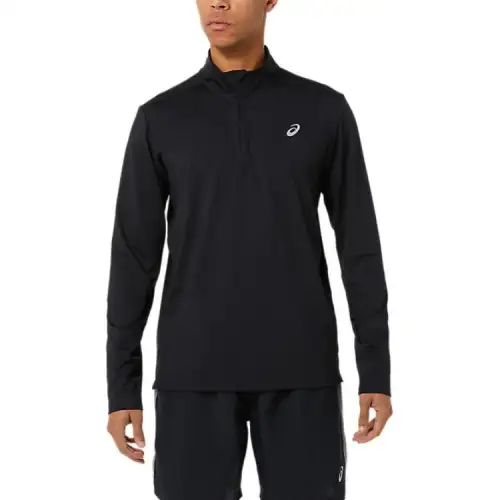 Asics Ready Set Half Zip Shirt Men's Black