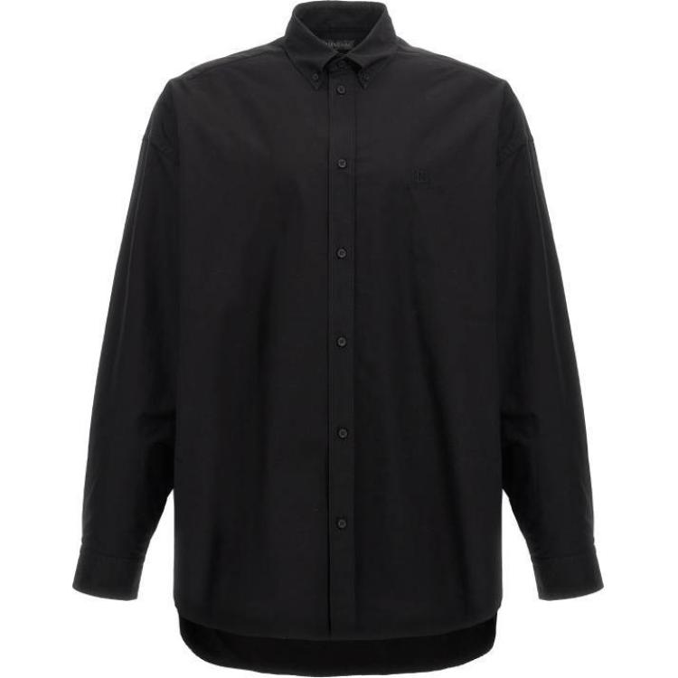 Balenciaga Collared Long Sleeve Shirt
