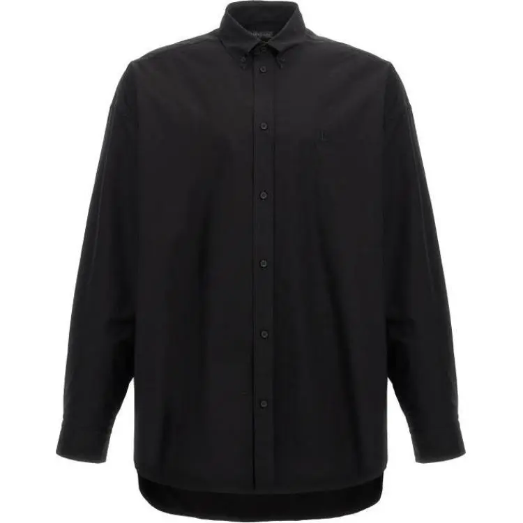 Balenciaga Collared Long Sleeve Shirt