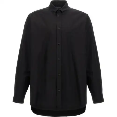 Balenciaga Collared Long Sleeve Shirt