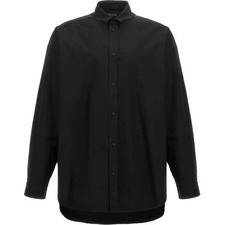 Balenciaga Collared Long Sleeve Shirt