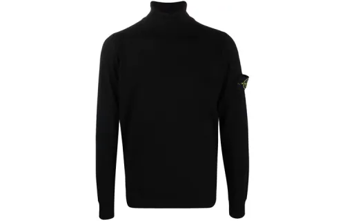 Stone Island roll-neck wool jumper
