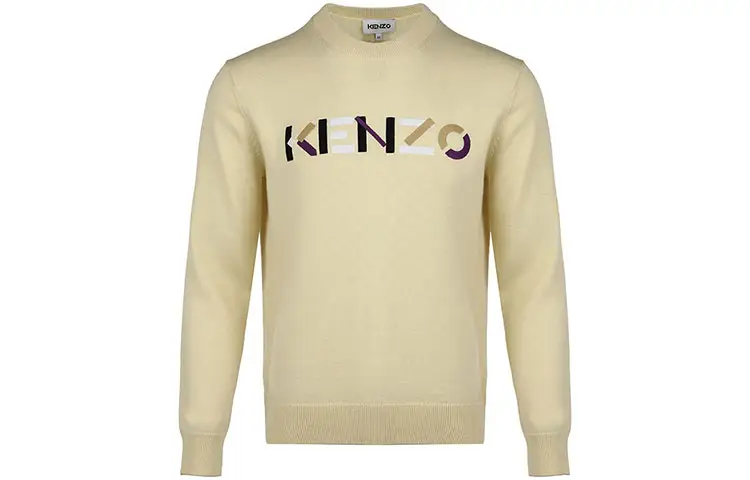 KENZO FW21 Knitwear Men's Light Yellow
