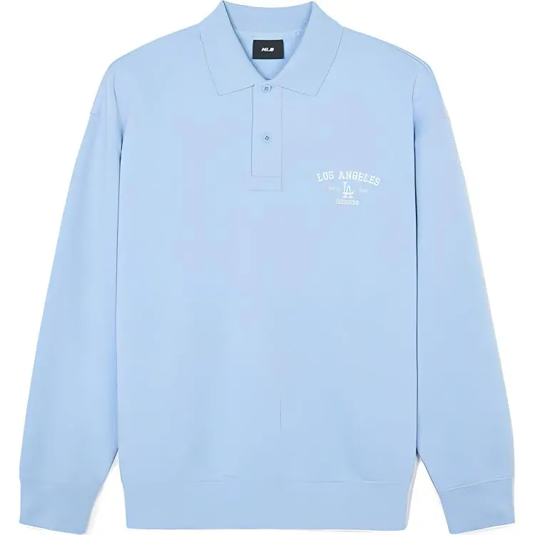 MLB Los Angeles Dodgers Varsity Sweatshirt Unisex Sky Blue