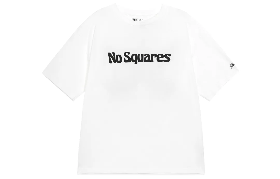 UNIQLO T Shirts Unisex White Crew Neck Moderate Straight Fit