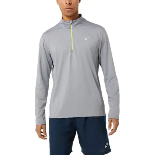 ASICS Shirts Men's Slate Board Stand Collar Moderate Other