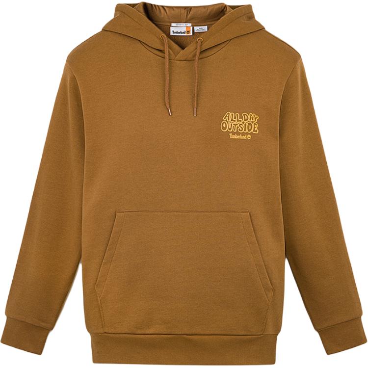Мужское худи Timberland Logo Hooded (пшеничное)