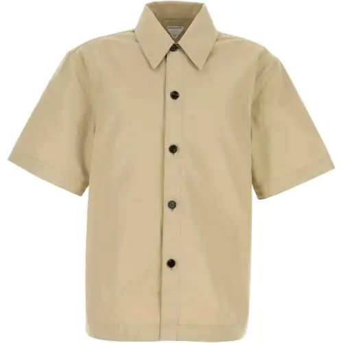 Bottega Veneta Short Sleeved Buttoned Shirt