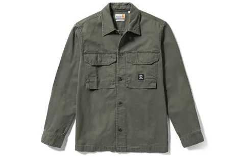 Timberland SS24 Shirt Men's Army Green