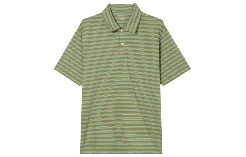 UNIQLO x JW Anderson X Roger Federer SS24 Polo Shirt Unisex Olive