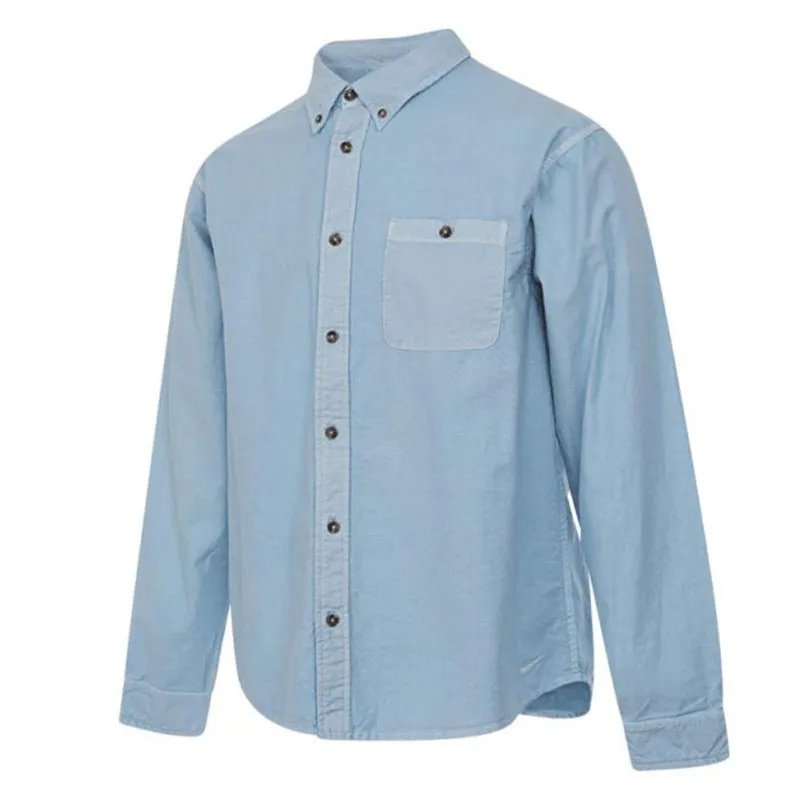 Nike SS25 AS M NL OXFORD LS BUTTONDOWN D Shirt Men's Blue