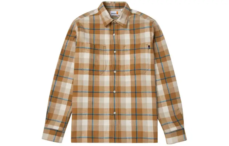 Timberland Shirts Men's Wheat Lapel Moderate Other