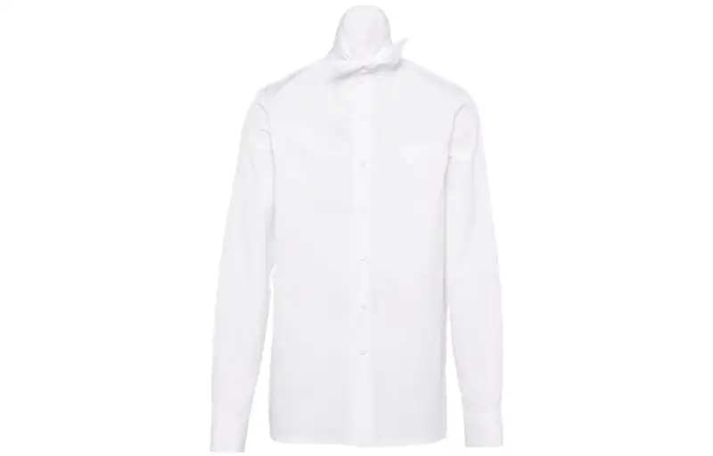 PRADA Shirts Men's White Moderate