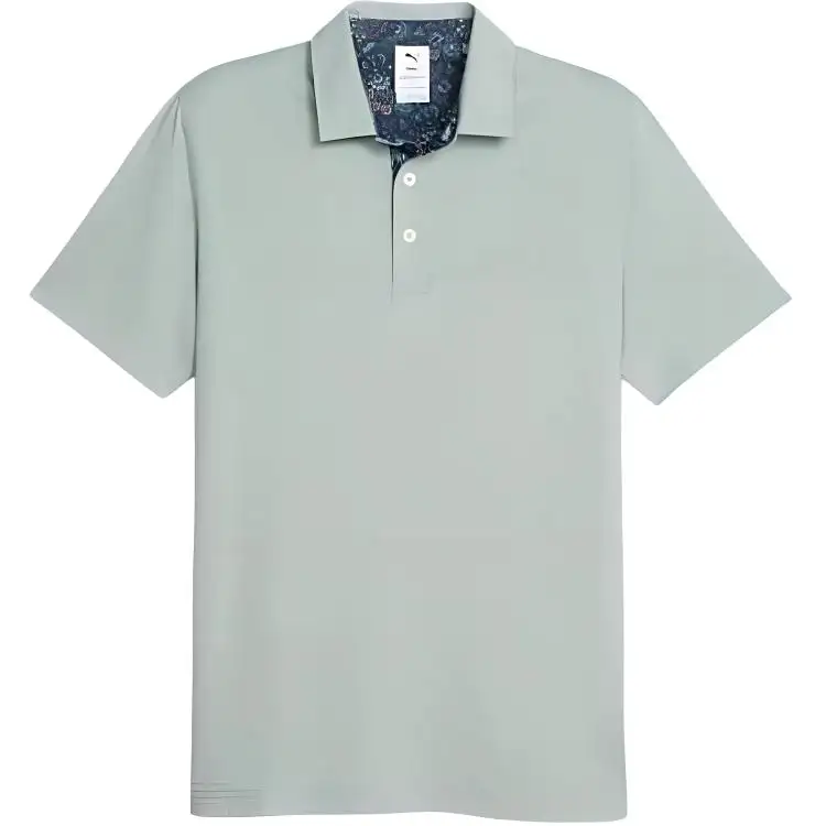 PUMA LIBERTY Polo Shirt Men's Mist Green
