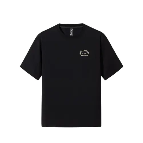 Anta Variety Training Collection T Shirt Unisex Basic Black