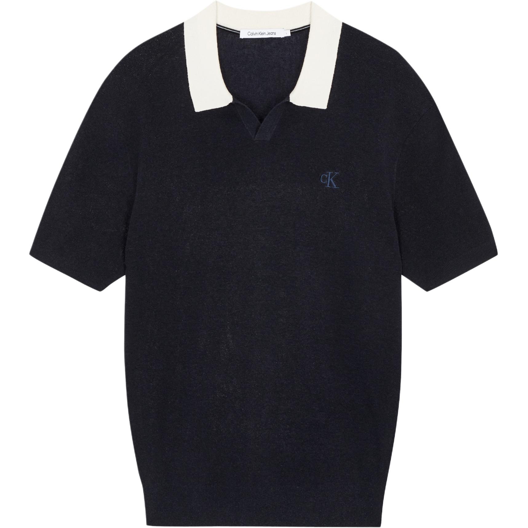 Мужское поло CALVIN KLEIN Polo (темно-синее)