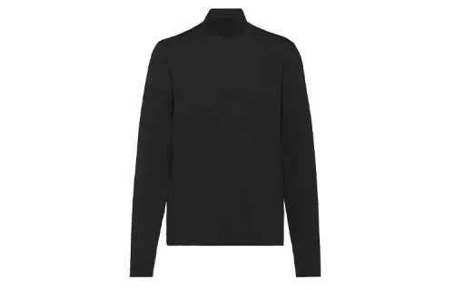 PRADA Sweaters Men's Black Turtleneck Moderate Other