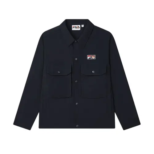 FILA x MAISON KITSUNE ORIGINALE Shirt Men's Legend Blue