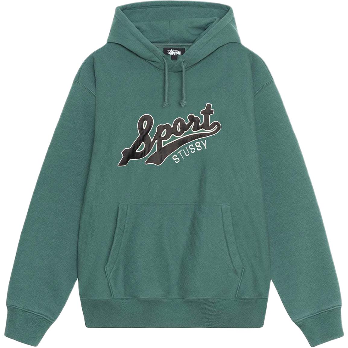 Худи Stussy Patch Hoodie (серое)