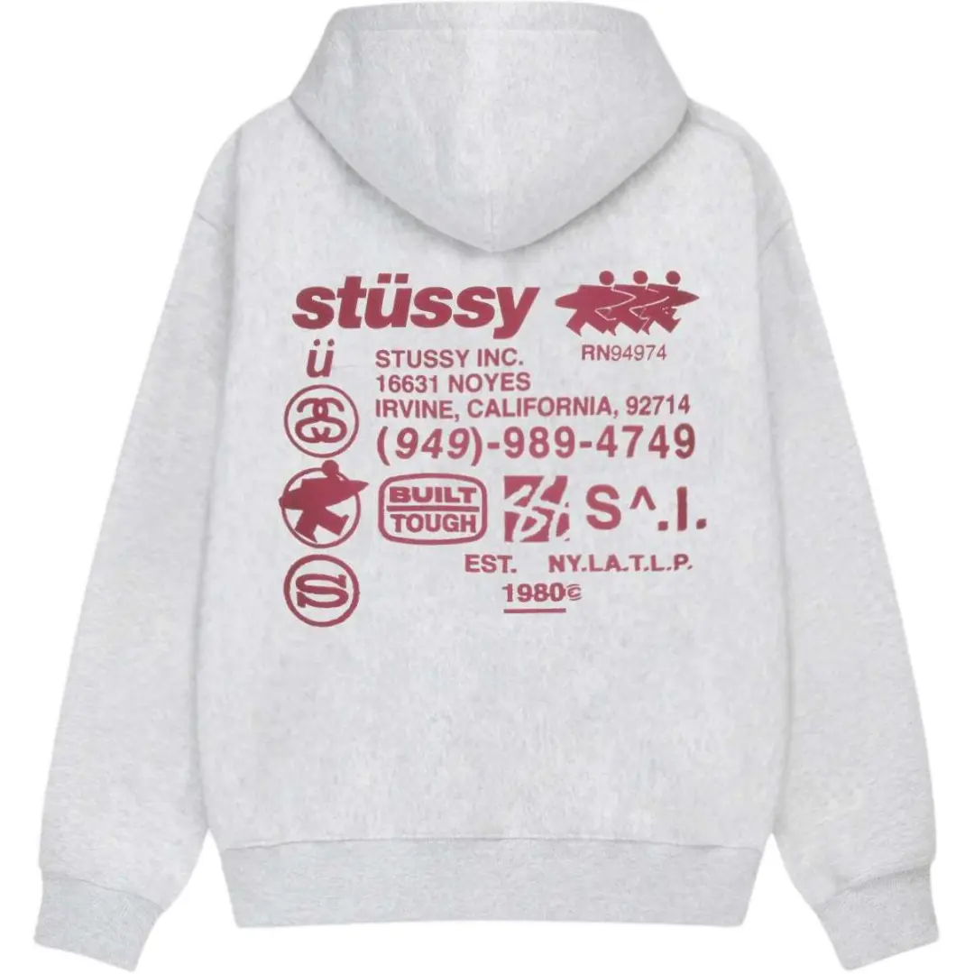 Stussy Dna Zip Hoodie