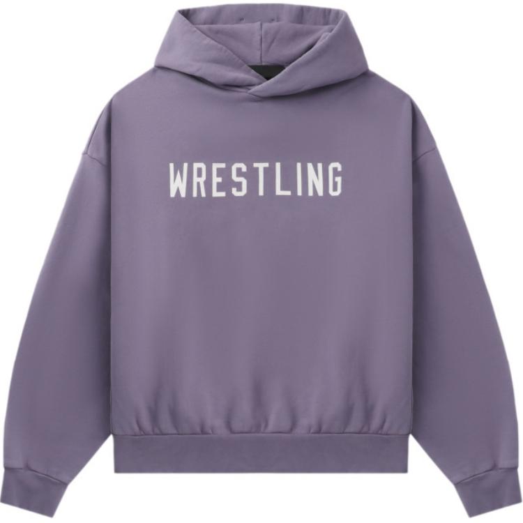 Мужское худи Fear of God Essentials Heavy Fleece Vintage Shrunken Hoodie /Lavender (лавандовое)