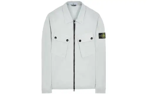 STONE ISLAND Shirt Unisex Light Gray