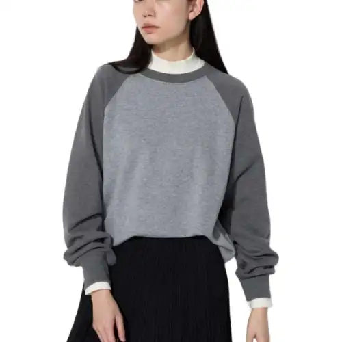 UNIQLO Sweatshirt Unisex Lead Gray