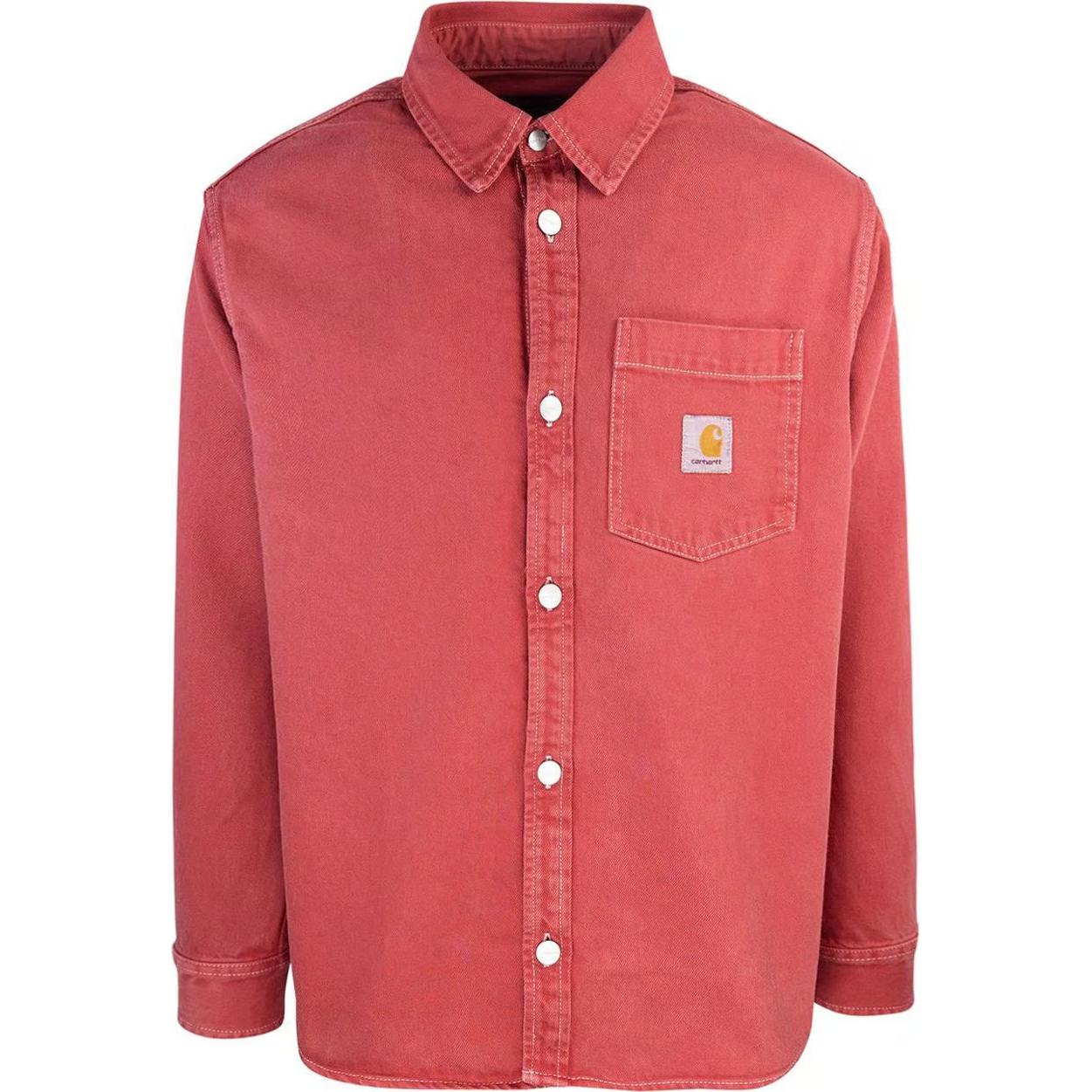 Мужская рубашка Carhartt Carhartt WIP (красная)