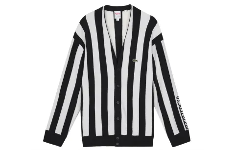 Supreme Lacoste Stripe Cardigan