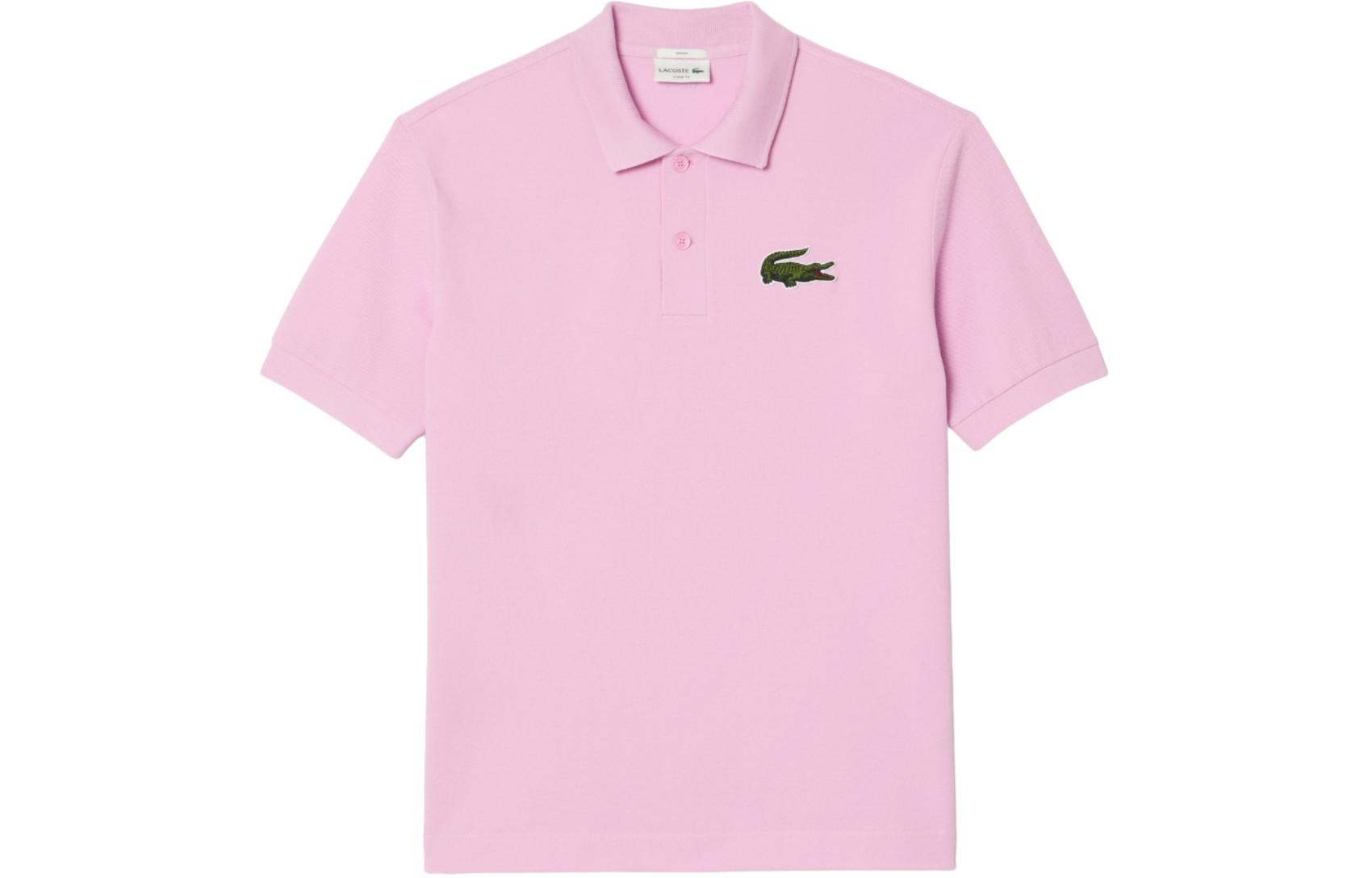 LACOSTE Logo-embroidered Cotton Polo Shirt