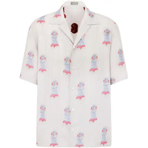 DIOR FW24 Shirt Men's Multicolor