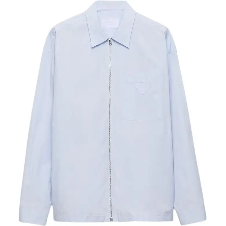 PRADA Cotton Zip up Shirt