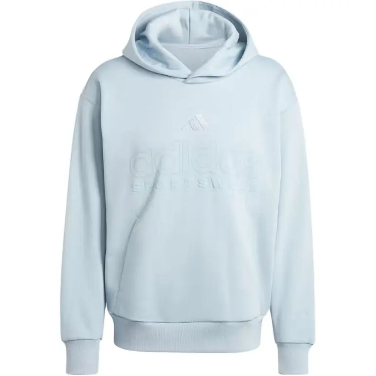 Adidas All Szn Fleece Graphic Hoodie Sweatshirt Men's Magic Blue