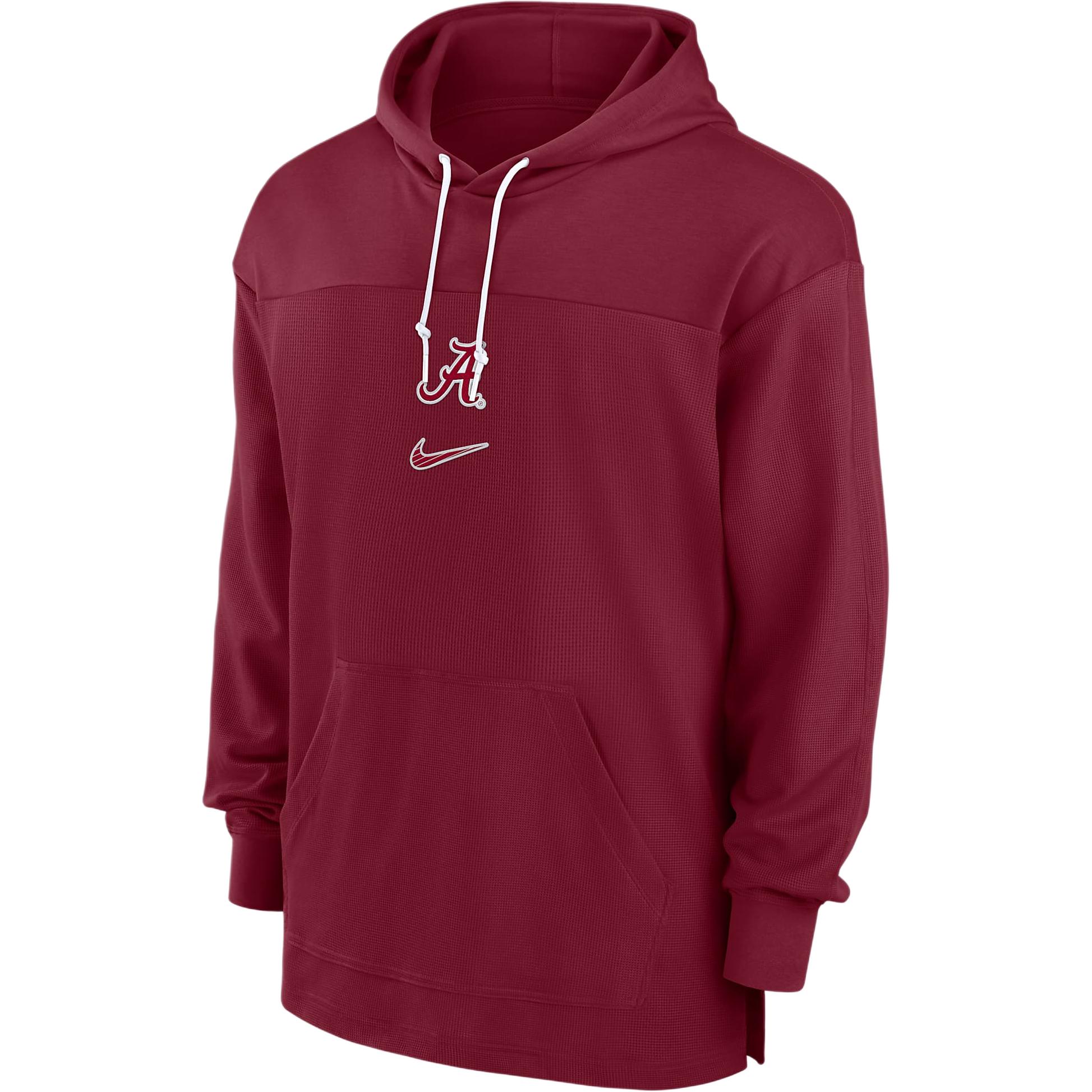 Nike Alabama Tide Sideline Jersey Men's Nike Dri-FIT College Pullover Hoodie