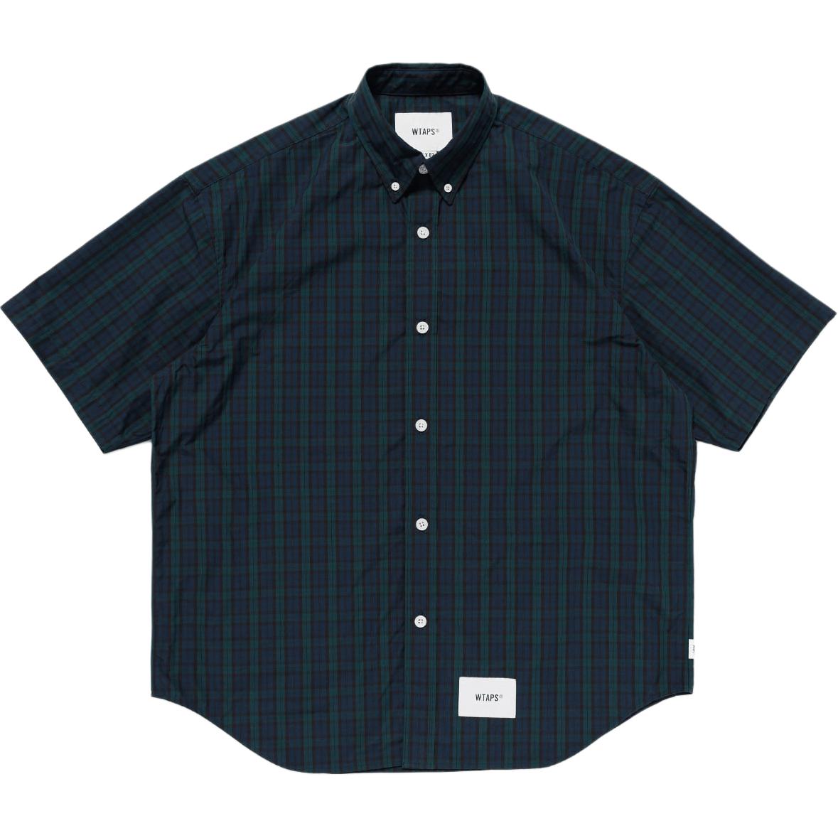 Рубашка WTAPS WTAPS SS25 logo (зеленая)