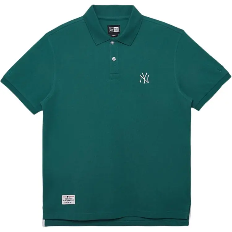 New Era SS24 MLB New York Yankees Polo Shirt Unisex Green