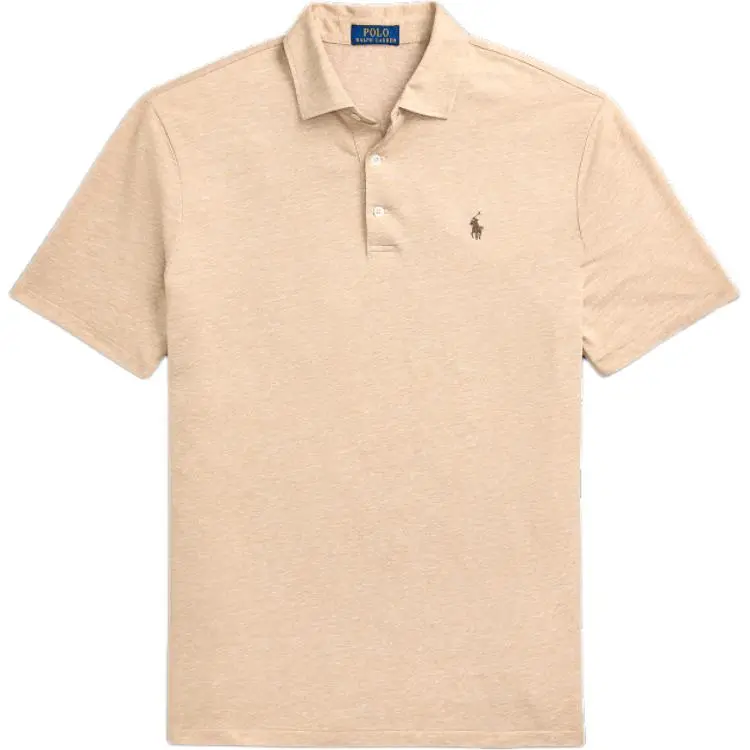 Polo Ralph Lauren SS24 Polo Shirt Classic Version Men's Camel
