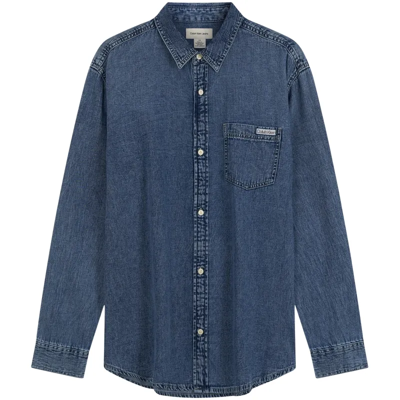 Calvin Klein Buttoned Long sleeved Shirt