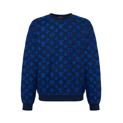 LOUIS VUITTON Sweater Men's Blue