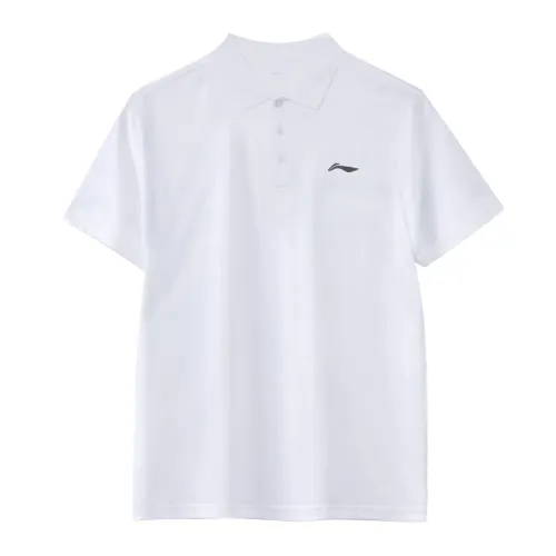 Li Ning Polo Shirts Men's Thin Straight Fit