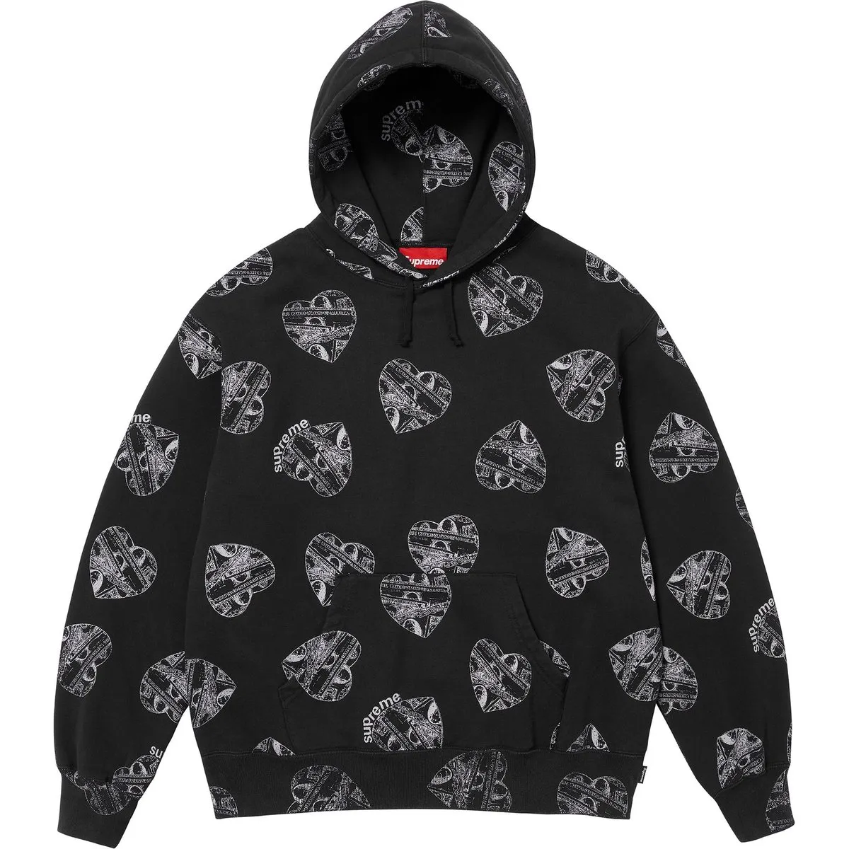Supreme Love Cash Hooded Sweatshirt